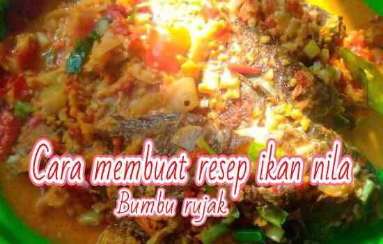 Ikan Goreng Bumbu Rujak Tips Cantik Bugar Dan Sehat