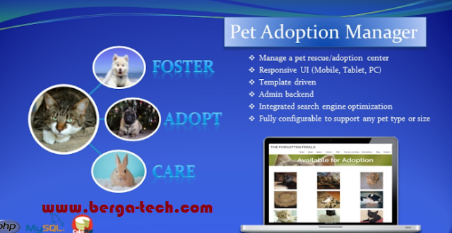Source Code Script PHP Pet Manager Adoption