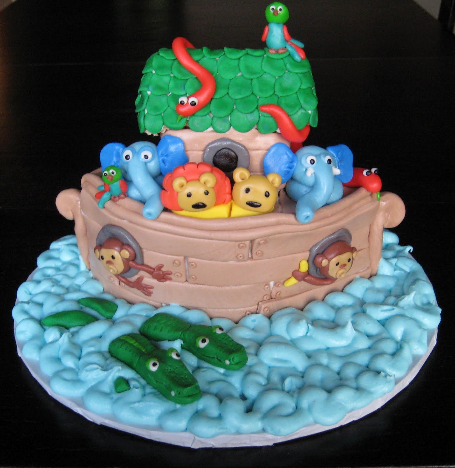 Custom Cakes by Julie Noah's Ark Cake