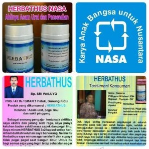 Obat Herbal Asam Urat HERBATHUS Paling Ampuh Obat Herbal Asam Urat HERBATHUS Paling Ampuh