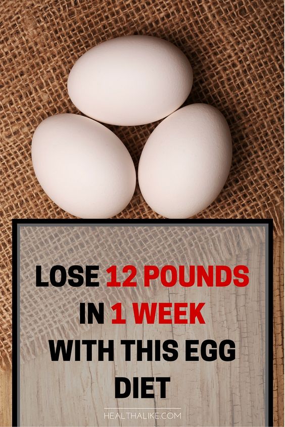 Lose 12 Pounds in 1 Week With This Egg Diet EveryDay New Workout