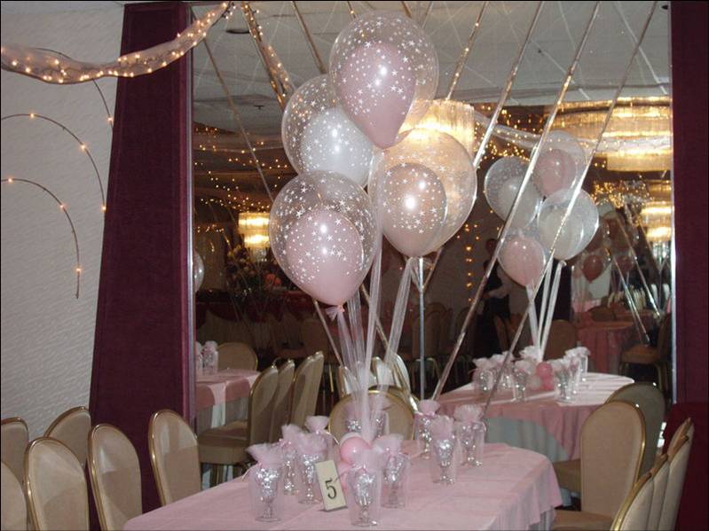 Centros de mesa con globos para 50 años Imagui