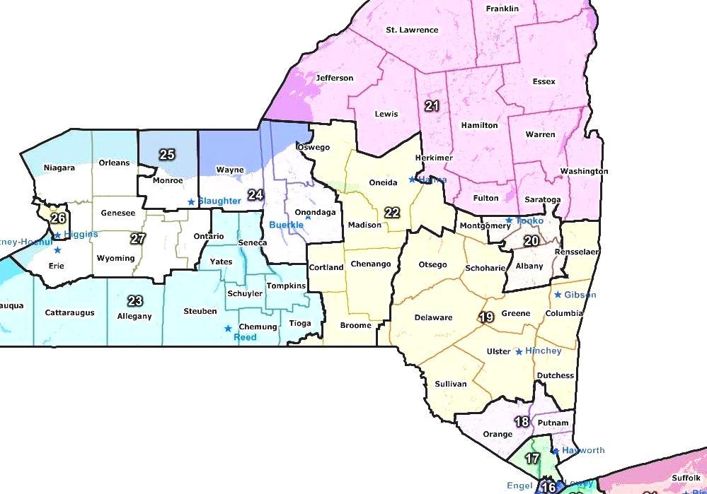 New York's Congressional Districts New York House Of Representatives