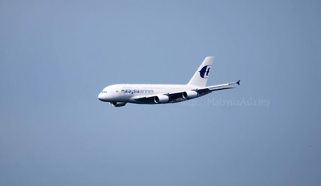 First Flight for Malaysia Airlines A380