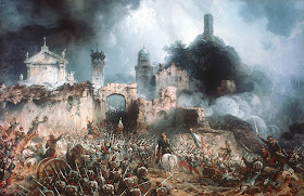 Painting by Carlo Bossoli of the Battle of Solferino