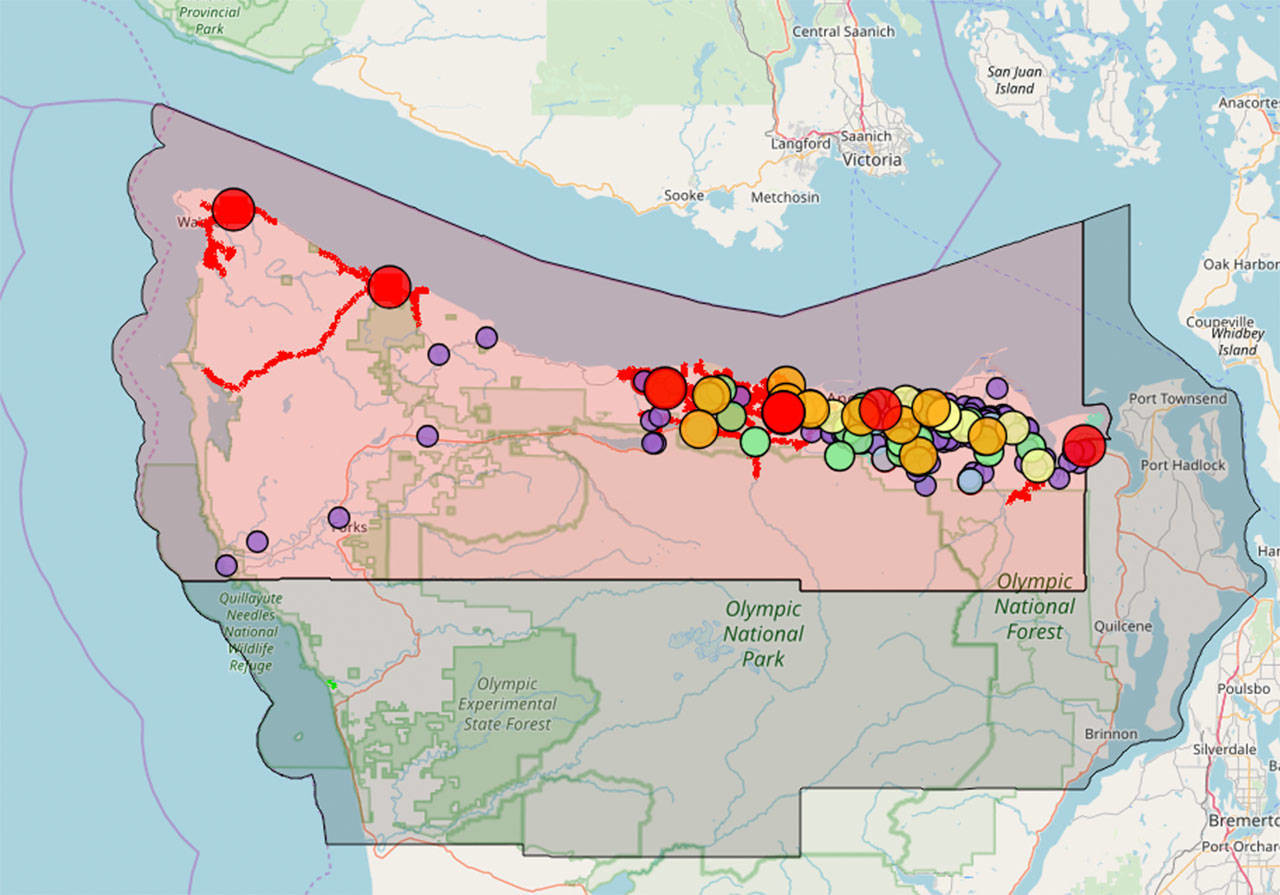 Cliff Mass Weather Blog Heat Wave Hits Port Angeles While Strong Winds