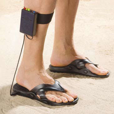 Metal-Detecting Sandals