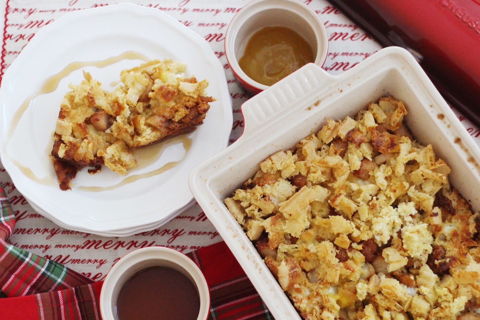 Chicken and Waffle Casserole Olive and Tate