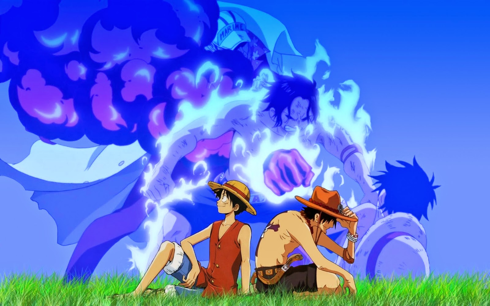 kokobrio: Luffy And Ace HD wallpapers