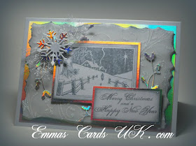 Visible Image stamps Christmas Winter Scene