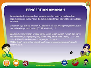 Lawan Kata Dari Amanah Cara Golden
