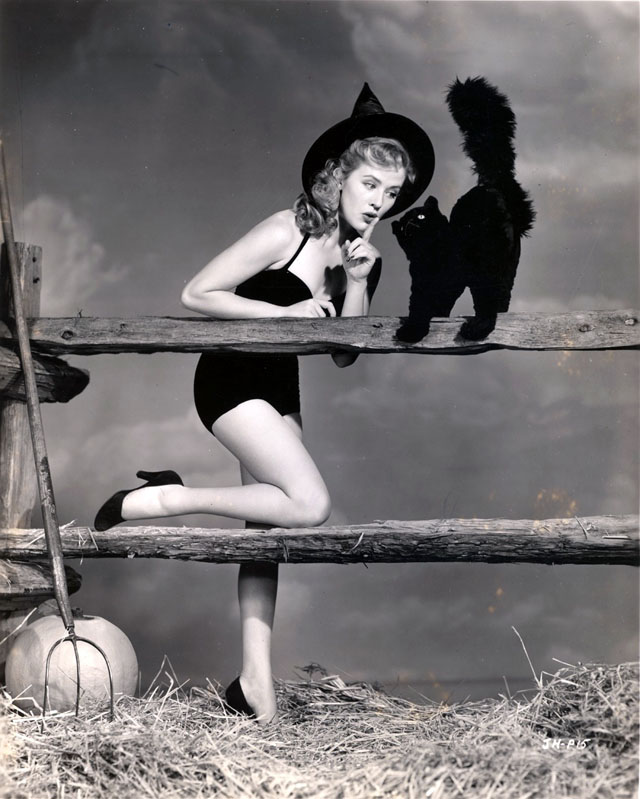 Fashion And Action Vintage Halloween Hollywood Glam Pin Ups