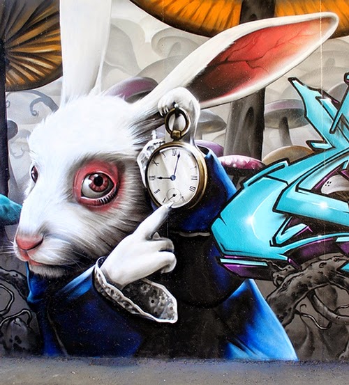 06-Alice-in-Wonderland-the-Rabbit-SmugOne-Graffiti-Artist-3D-www-designstack-co