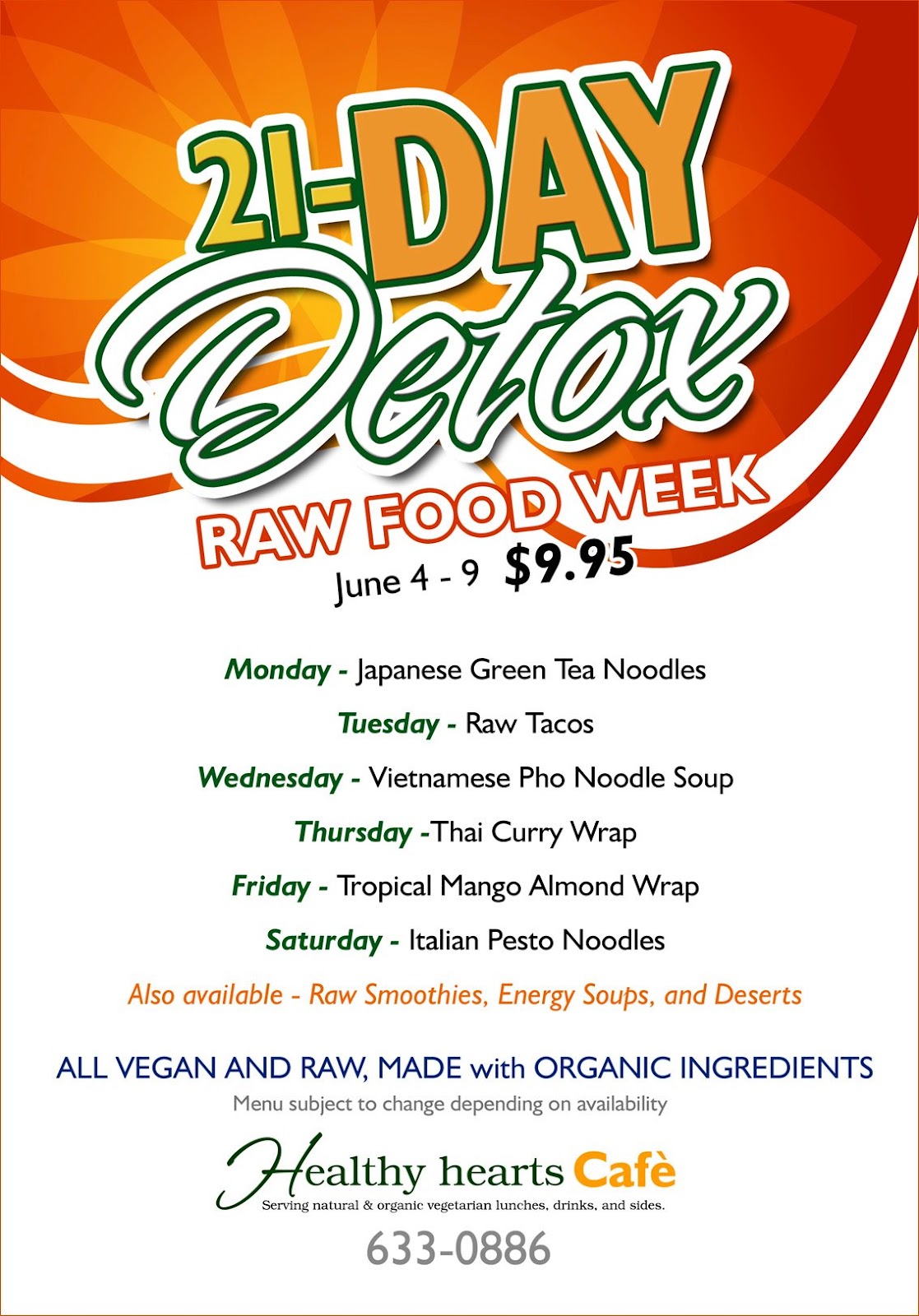 Nyc Menu Raw Food Label Nyc Menu Raw Food Label