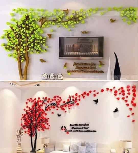 Hiasan Wallpaper Dinding Kamar 3D untuk Dekorasi Rumah 