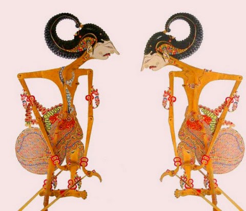 Puppet figures Arjuna | Indonesian Original Craft