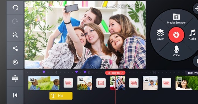Aplicativo Android KineMaster Pro Video Editor Pro v3.4.6.8098 APK