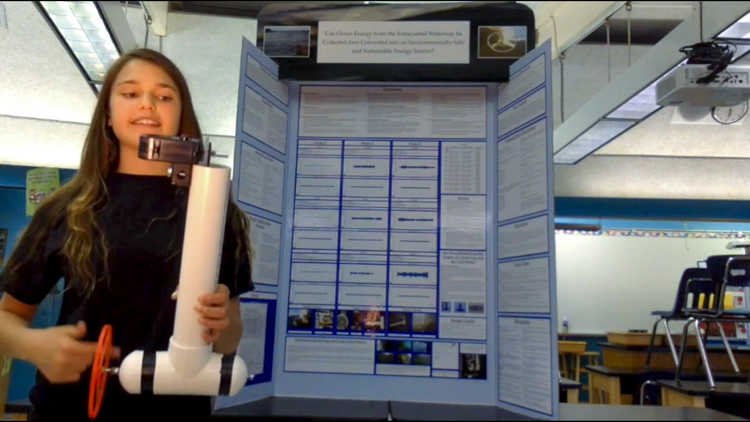 9th Grader Develops $12 Machine That Produces Renewable Energy From Ocean Currents