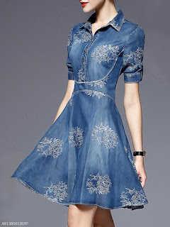 https://www.fashionmia.com/Products/denim-embroidery-roll-up-sleeve-light-wash-skater-dress-211822.html