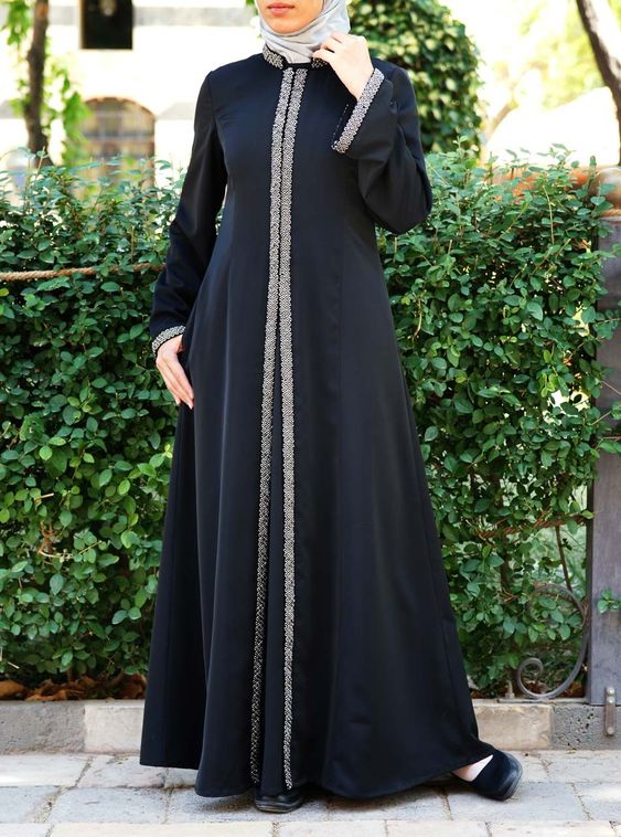 20 Model Baju Muslim Gamis Abaya Terpopuler 2019 Mesin Jahit 