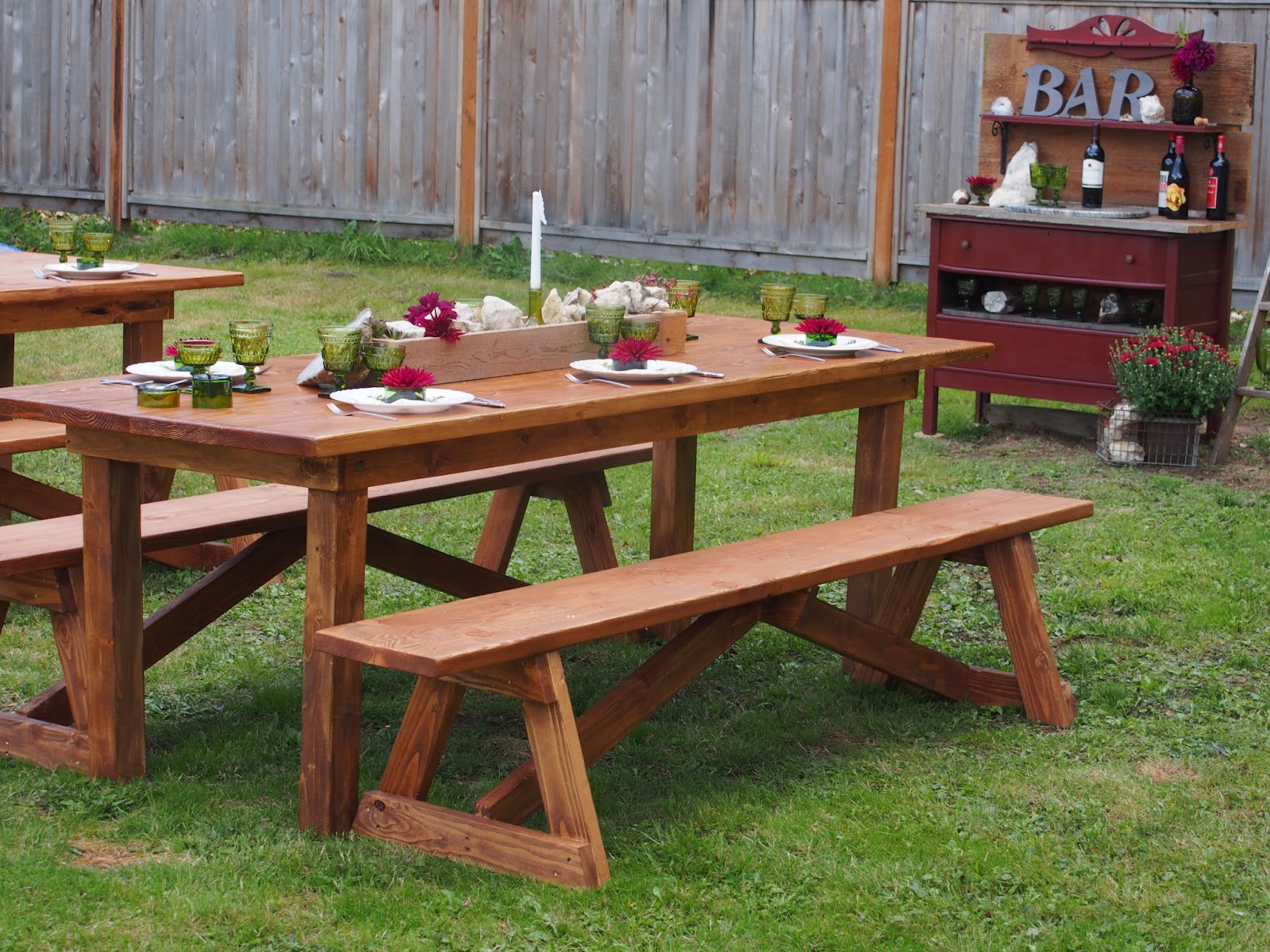 Rustic Events Farm Table Rentals