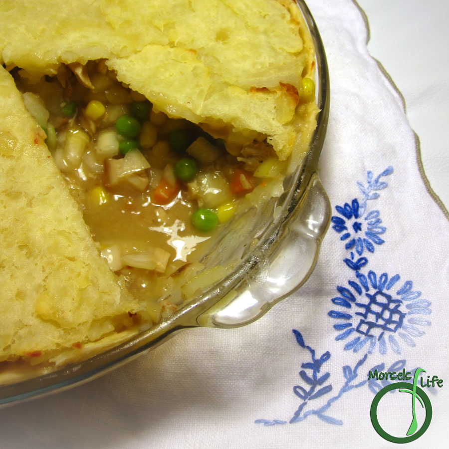 Morsels of Life - Chicken Pot Shepherd's Pie - Combine chicken pot pie and shepherd's pie into one warming and flavorful dish.