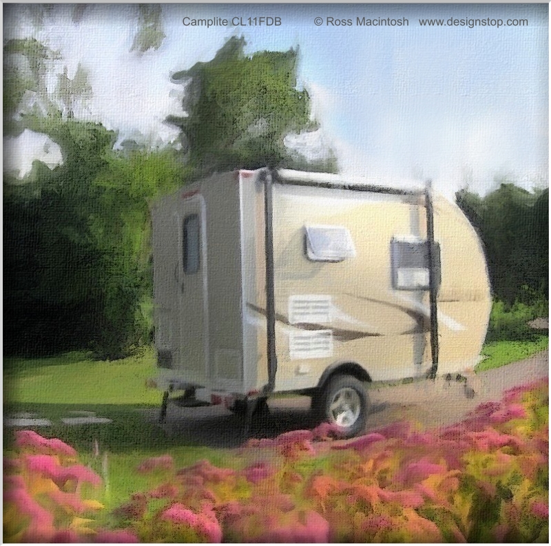 painting the trailer...