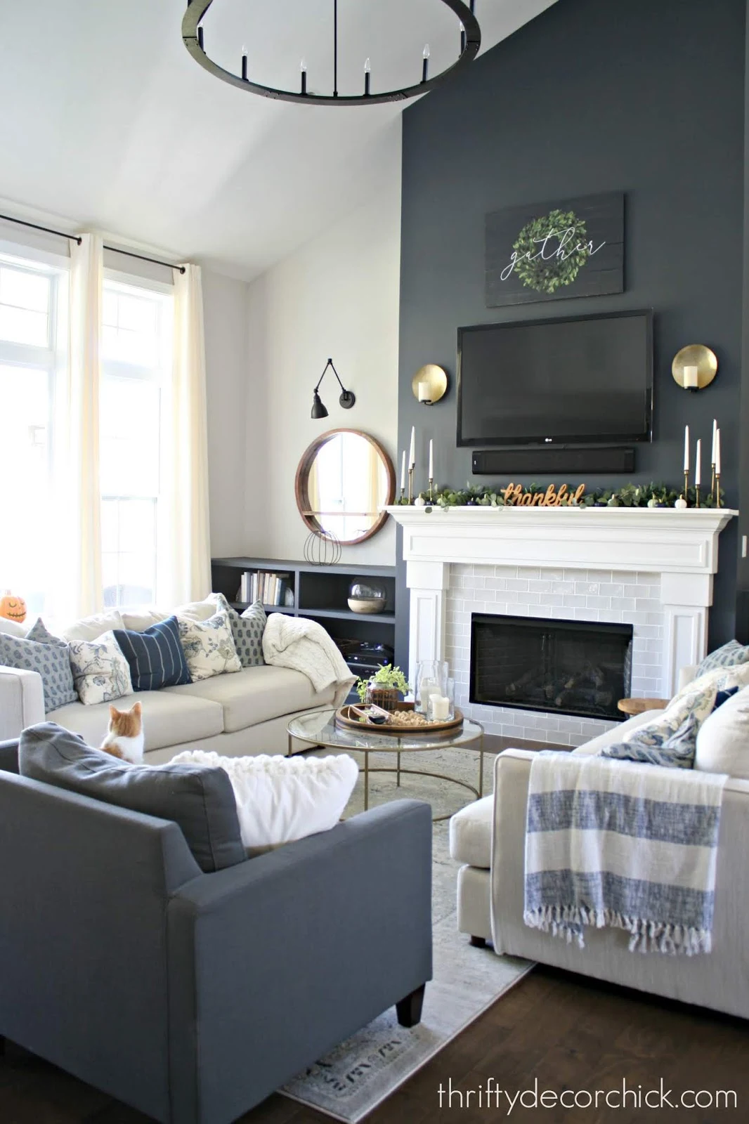 How to make a large room feel cozy