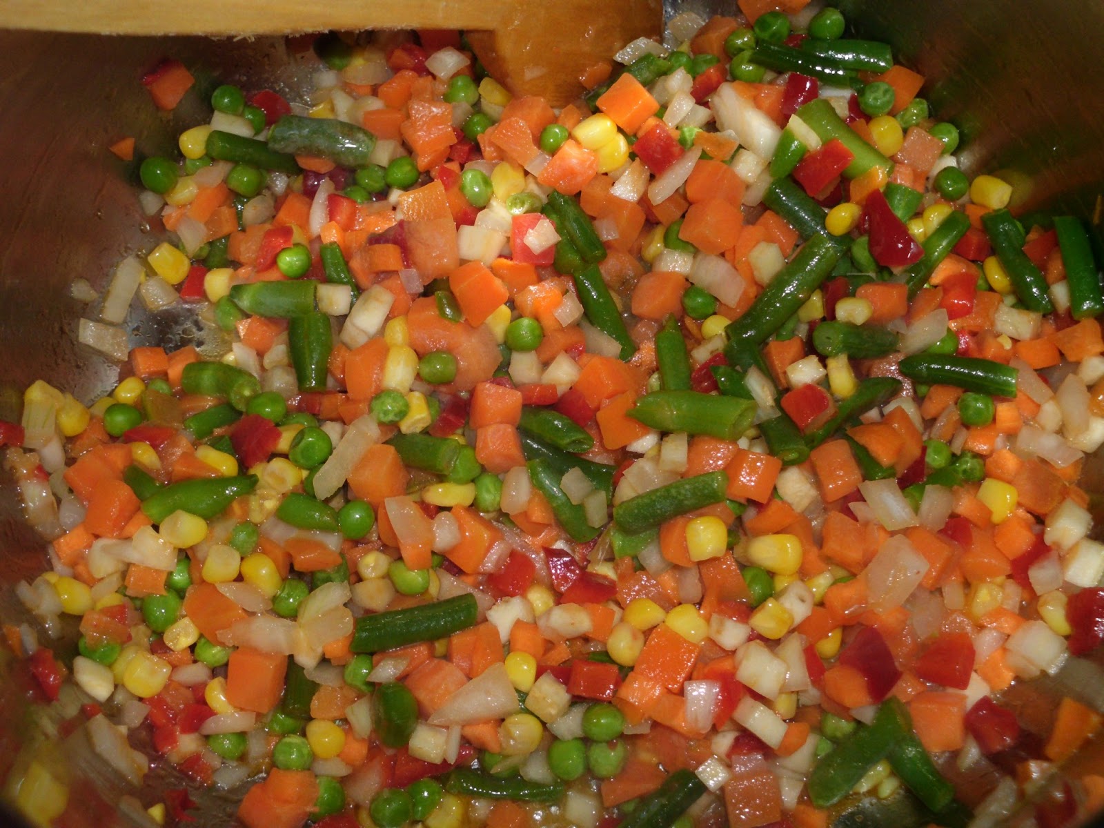 Parfumul Vietii! Orez cu amestec de legume mexicane