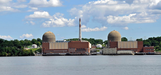 "Alarming" levels of radioactivity leaking into New York's Hudson River!  Indianpointnuclearpowerplant