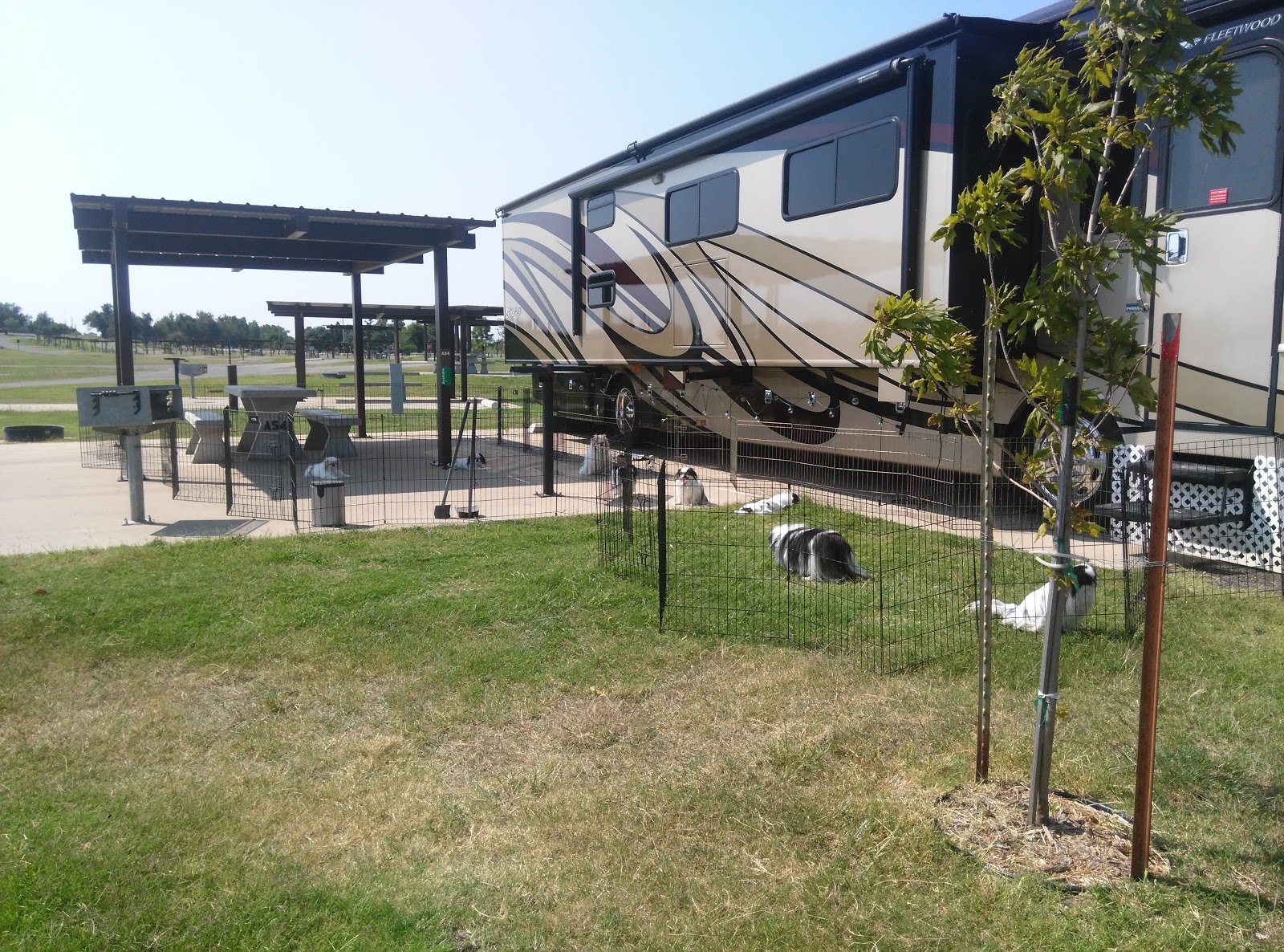 Retha's Campsite Reviews Canadian Campground Canton Lake COE