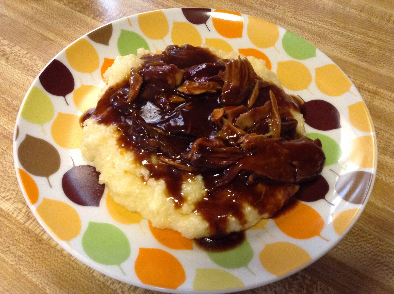 Tales From A Middle Class Kitchen: Slow Cooker BBQ Chicken with Cheesy