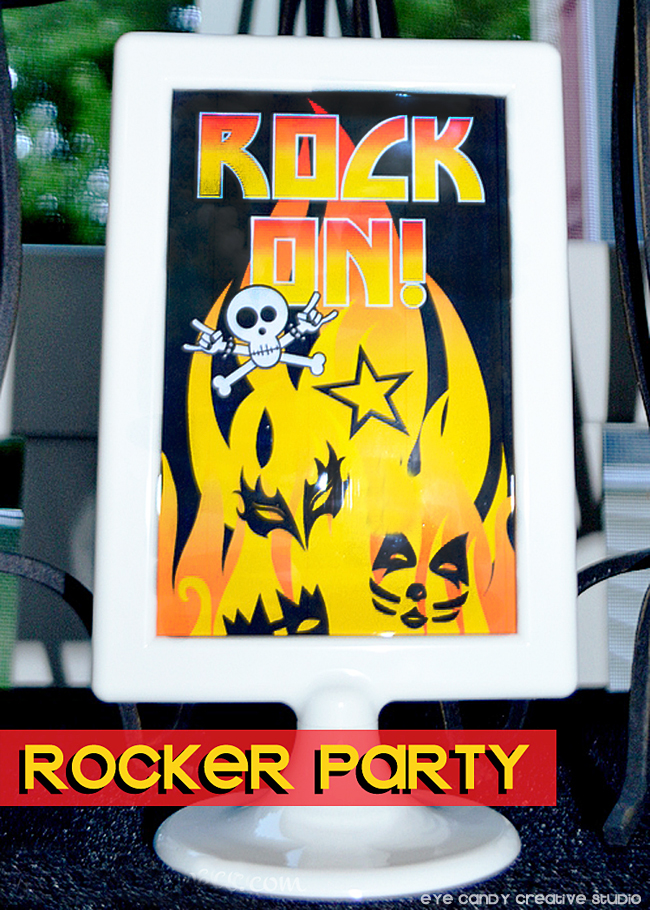 Eye Candy Creative Studio: COLLECTION :: ROCKER Birthday Party [KISS My ...