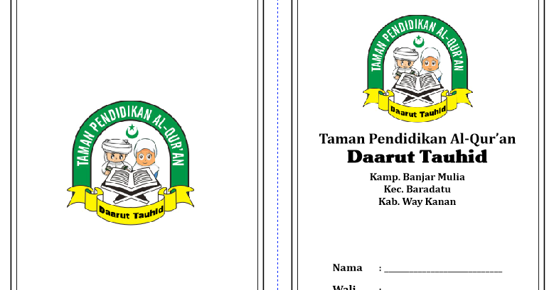 Download Contoh Desain Kartu Spp Tpa