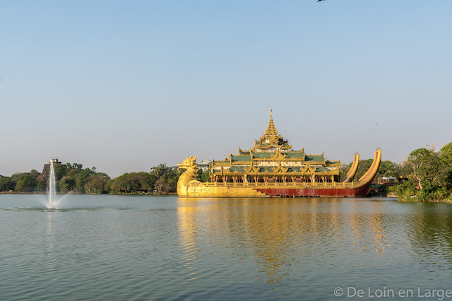 Lac Kandawgyi-Yangon-Myanmar-Birmanie