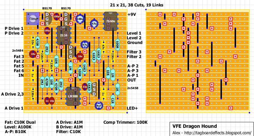 Guitar FX Layouts
