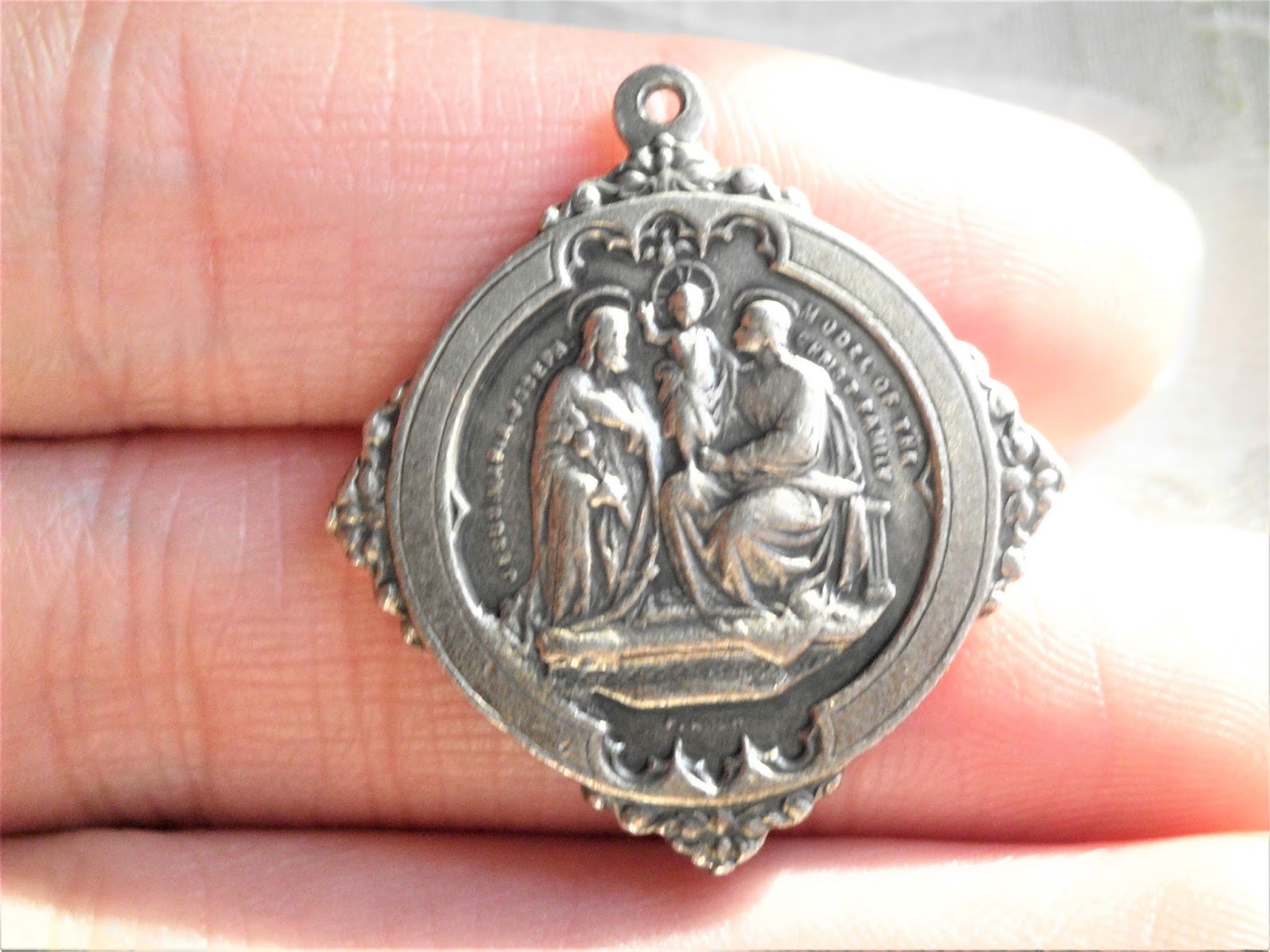 vintage-religious-medals-vintage-sterling-f-koch-holy-family-our-lady