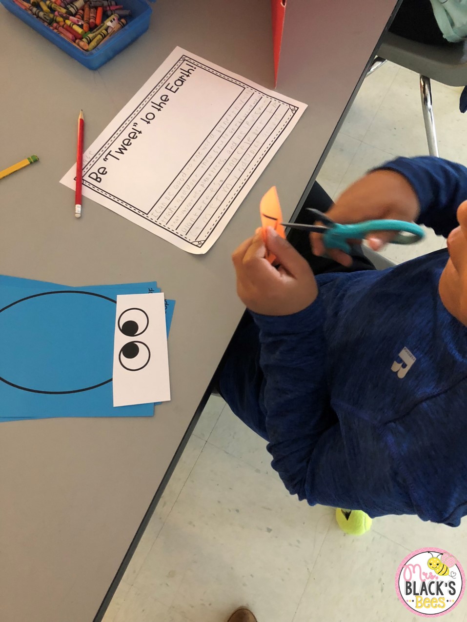 Earth Day Craft and Writing | Mrs. Black's Bees