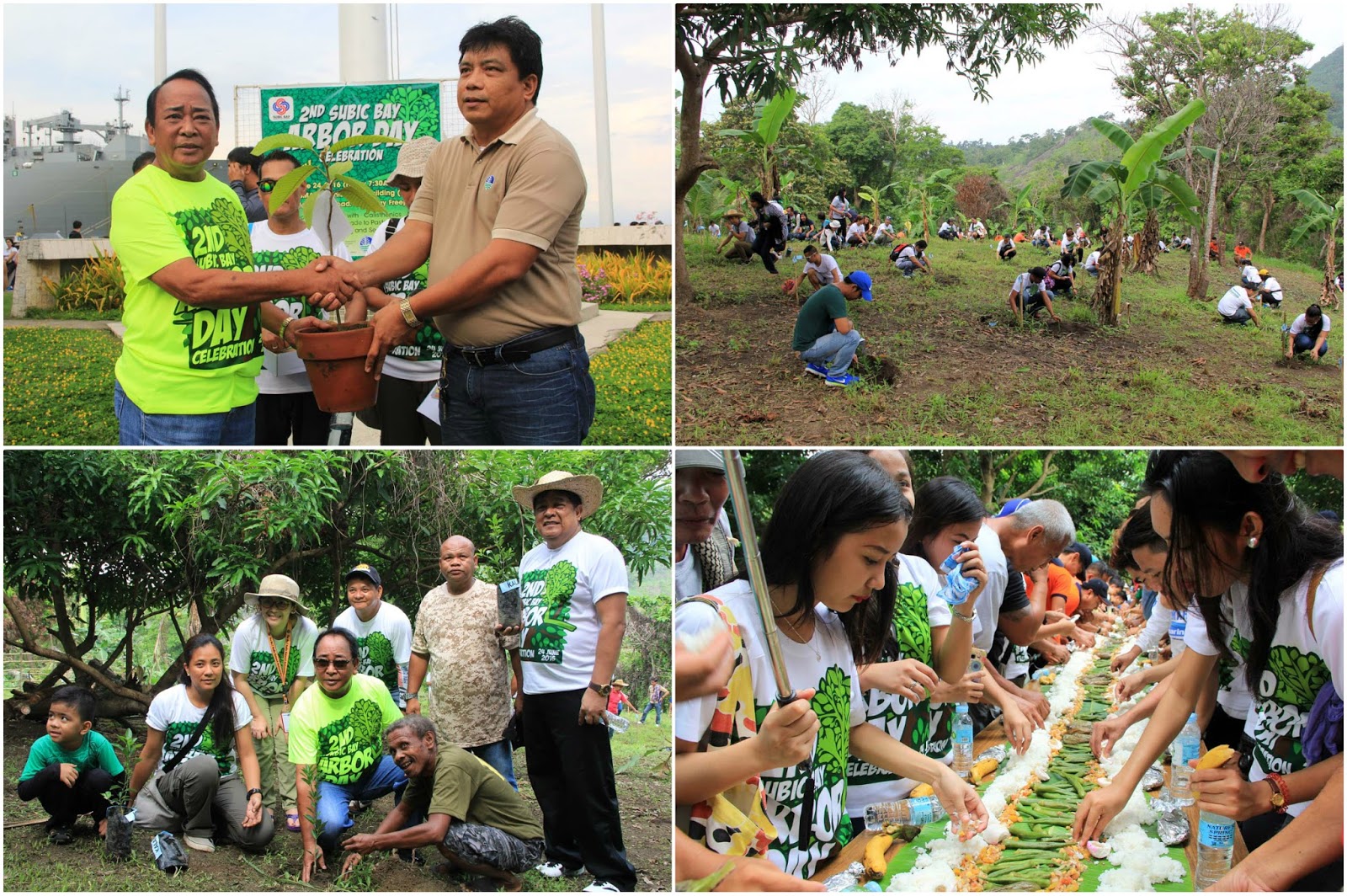 Subic volunteers plant 5,600 trees on Arbor Day SubicNewsLink