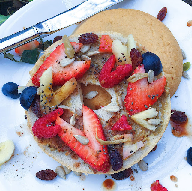 Berry-ful Gluten Free and Vegan Bagels (Allergy-Friendly)