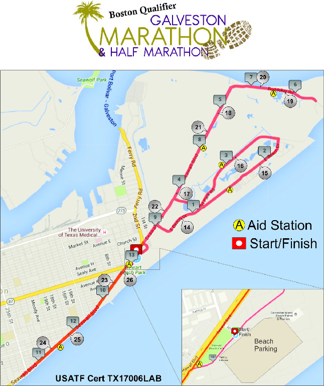See Dane Run Galveston Half Marathon Recap