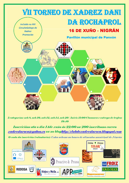 Cartel VII Torneo Dani da Rocha