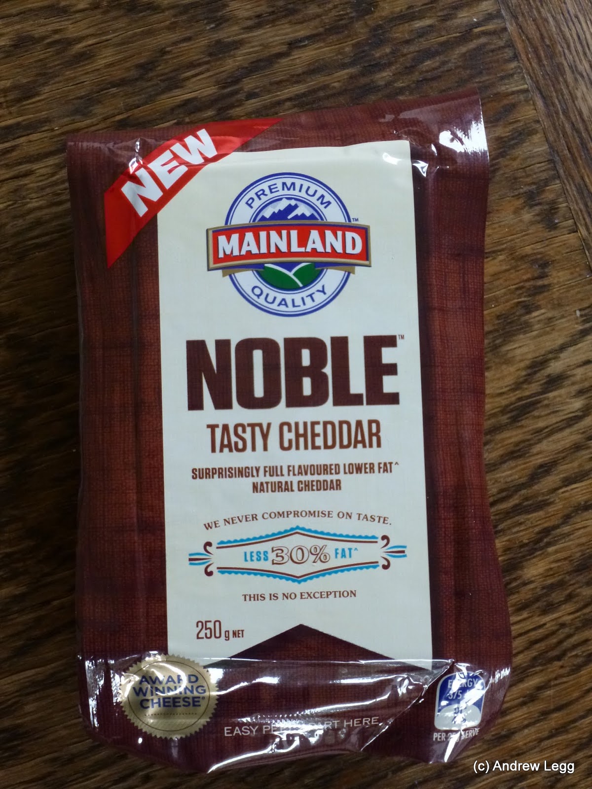 Around the world in 80 cheeses: #36 - Mainland Noble Tasty Cheddar