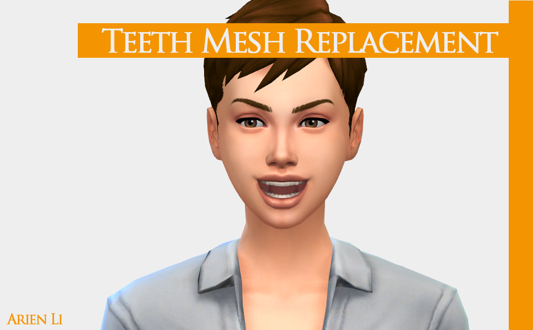 Sims 4 Real Teeth