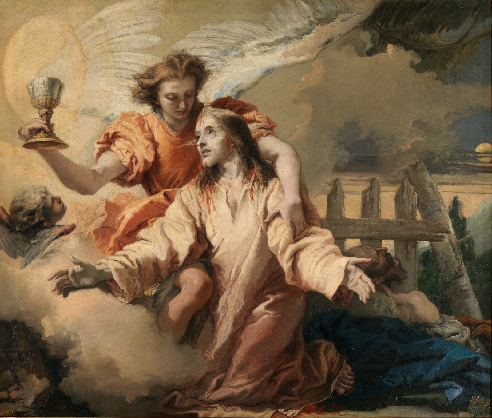 Cristo e a Agonia no Horto das Oliveiras