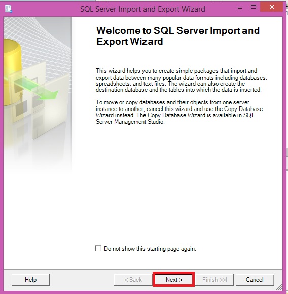 How to import data using import and export wizard in SQL Server ~ SQL ...