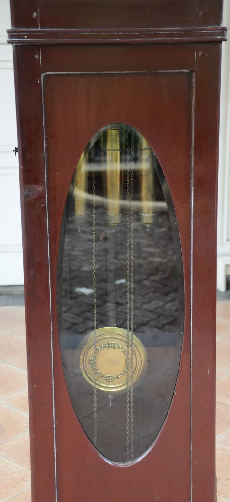 Old Vintage Gallery Gustav Becker Grandfather Clock Circa 1800 "Rare"