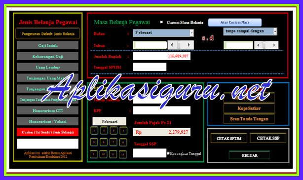 Download Aplikasi Pembukuan Bendahara Sekolah Versi 2018