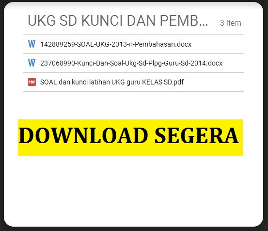 Download Soal Ukg Tk Plpg Pdf - Revisi Id