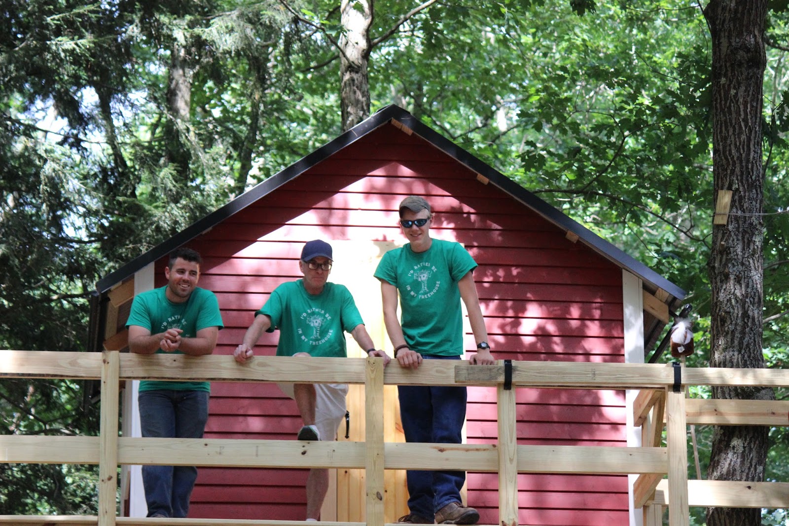 Three Oaks Construction Brandon Treehouse project
